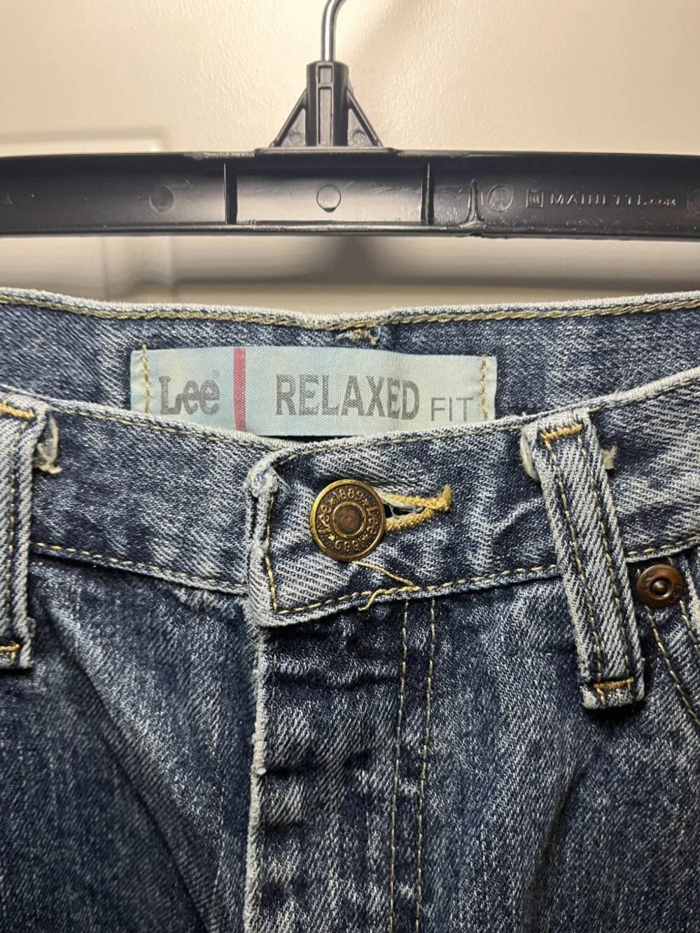 Lee Relaxed Fit Mens Jeans Size 35x32